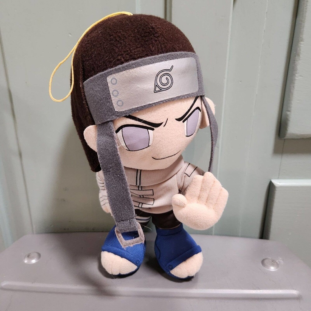 VTG 2002 Naruto Neji Stuffed Plush Figure Great Eastern Entertainment Viz‎ Media